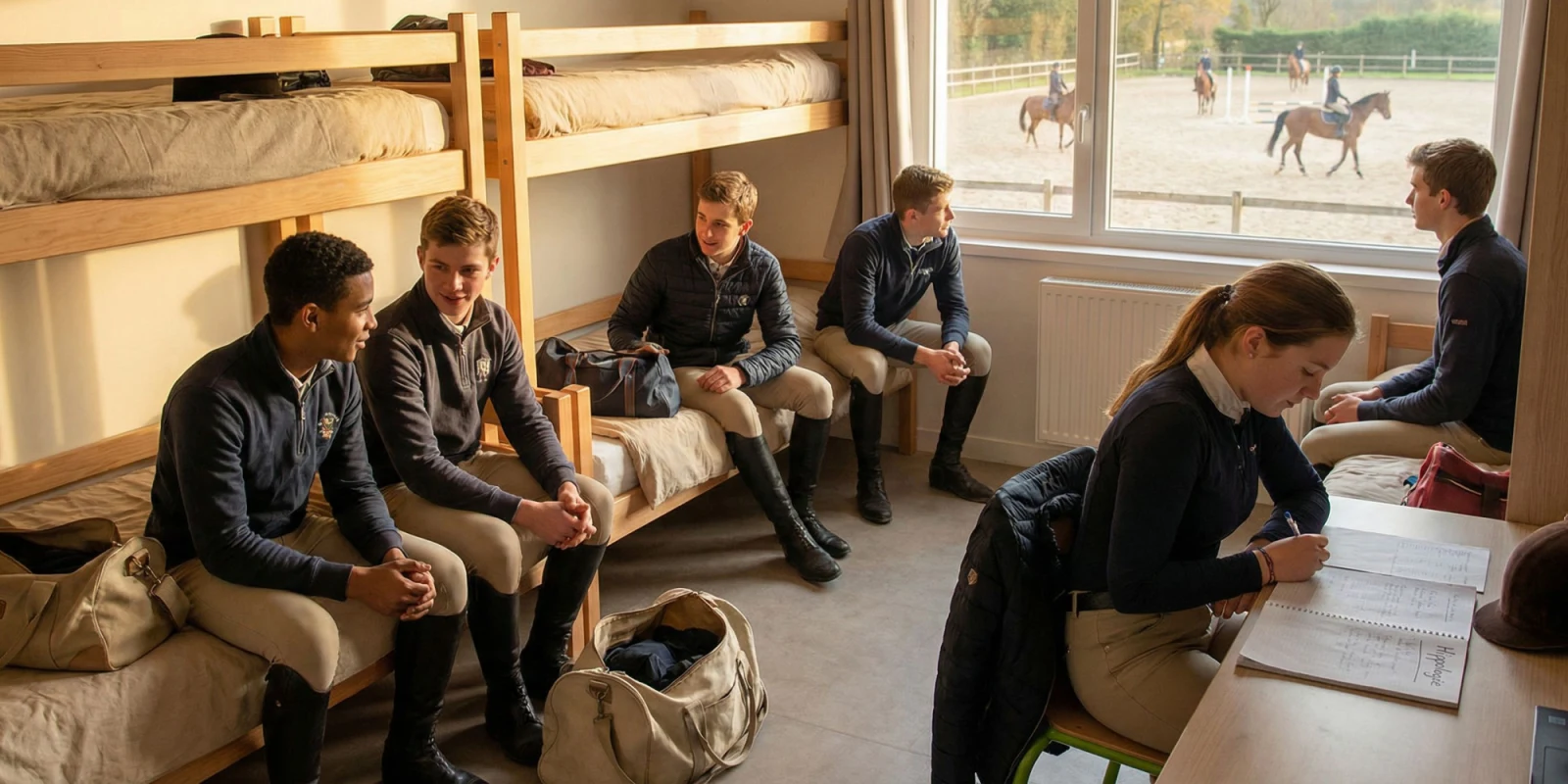 Internat du Bac Pro CGEH : Autonomie, Entraide et Passion Équestre au Quotidien Internat du Bac Pro CGEH : Autonomie, Entraide et Passion Équestre au Quotidien