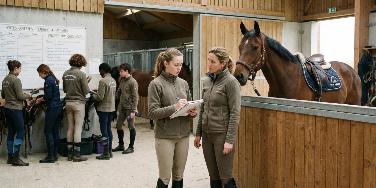 Projets Pratiques avec les Chevaux en Bac Pro CGEH : Valorise Ton Dossier